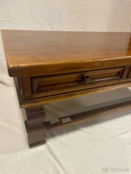 konferencny stolik, masiv, v45 cm, d120 cm, s 60 cm - 5
