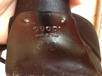 GUCCI Original - spoločenské sandále na svadbu, promócie - 5