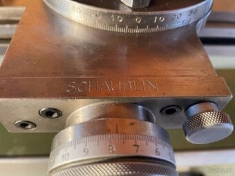 Schaublin 102 presný sústruh - 5