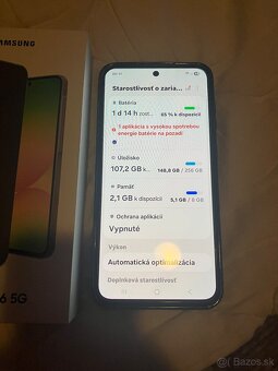 Predám Samsung galaxi a56,5g.256.gb. - 5