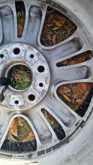 BMW styling 161, 5x120 R17 dvojrozmer, plus pneumatiky. - 5