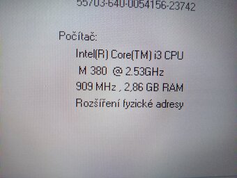 predám Dell Latitude e5510 ,Intel® Core™i3 , RS232 , Win XP - 5