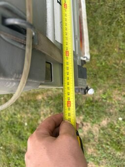 Plachtova nástavba (minimálně používaná) délka 4,2m - 5