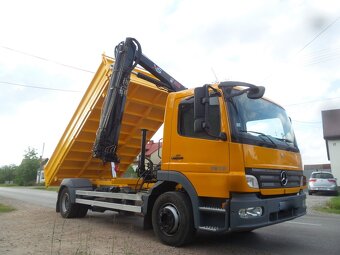 MERCEDES ATEGO 1222 TROJSTRANNÝ SKLÁPAČ + HYDR. RUKA - 5