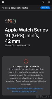 Apple Watch 10 42mm Jet Black - neaktivované, nové - 5