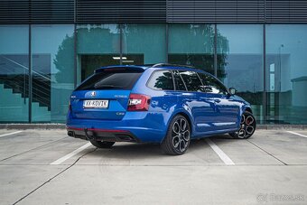 Škoda Octavia Combi 2.0 TDI RS DSG 4x4 Modrá - 5