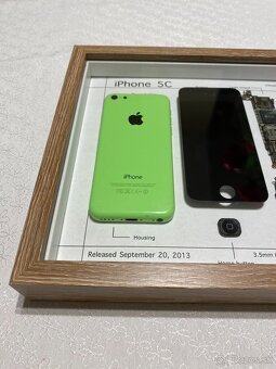 Zarámované iPhony 5C - 5