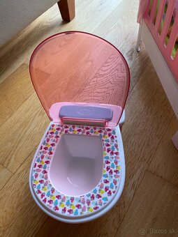 Baby Born sister, motorka, záchod, sedačka + bonus - 5