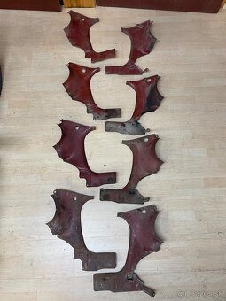 Podsedlové plechy Jawa 350 typ 360 361 Panelka Sport - 5