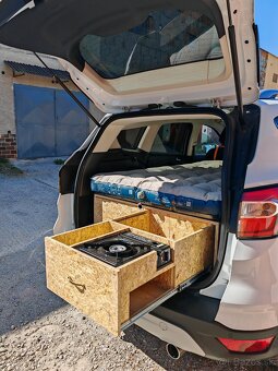 Vstavba do auta, vestavba do auta, camper box - 5