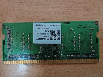 PREDÁM RAM SAMSUNG A MICRON DDR4 SODIMM 4GB - 5