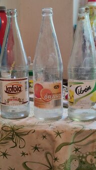 fľaše od limonády z konca 80 a začiatku 90 rokov - 5