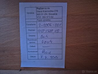 Rajcan-bukova postel+rost+bukovy perinak - 5