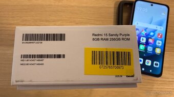 Vymenim Xiaomi Redmi 15 verzia 8/256gb kupeny v Alze - 5