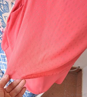 Nová lososová blúzka S - 5