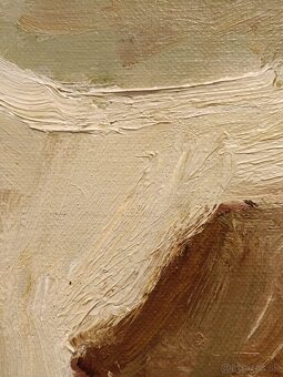 Obraz Jaromír Hynšt, Veselí n Moravou, olej 45x69 - 5