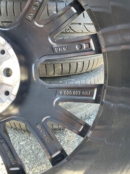 Predám ORIGiNAL BMW 7  disky pneumatiky - 5