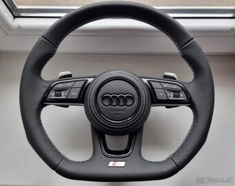 VOLANT AUDI MULTIFUNKCNY VOLANT ZKOSENY s airbagom a padlami - 5