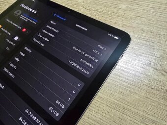 Ipad AIR 4 64gb plnefunkcny ma len jemne znamky pouzivania k - 5