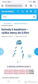 Schody marimex + bazen zadarmo ak ma niekto zaujem - 5