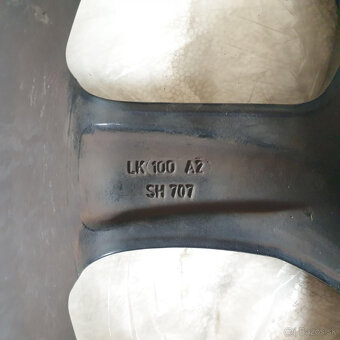 Hliníkové Alutec disky 4x100 R17 7J ET40 - 5