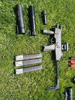 2x full upgrade m4, kwa mp9, plynová brokovnica - 5
