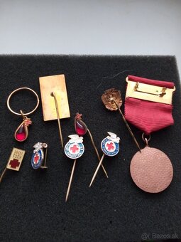 Odznaky medaile zdravotníctvo.CSCK.Jansky.Krv. - 5