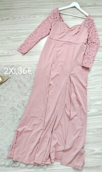 Dlhé spoločenské šaty 2Xl/3Xl - 5