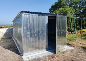 Plechová garáž 3x5m MONTÁŽ DOPRAVA ZDARMA PO CELOM SLOVENSKU - 5