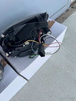 Predné svetla pre VW golf 4 s led pásom - 5