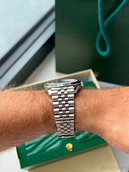 Rolex Datejust Blue “Motif dial” 41mm, Full set - 5
