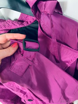 Fuchsiový baloniak/ trencoat - 5