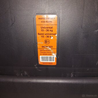 Predám Britax Römer Kidfix XP sict - 5