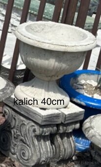 Betónové kvetináče,zvieratá,lavičky doplnky do zahrady . - 5