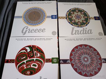 Predám investičné mince rituálne masky - 5