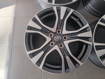 Alu kolesa 5x114,3 R17 original Toyota RAV4 (nepoužité) - 5