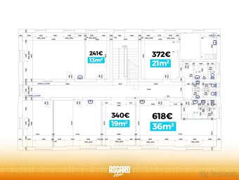 Obchodné priestory s kanceláriami pri centre mesta - 5