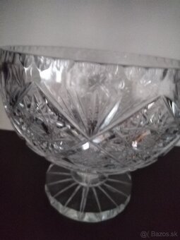Predám kryštálovú vázu a misu - 5