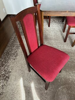 Jedálenský stôl a 4 stoličky - 5