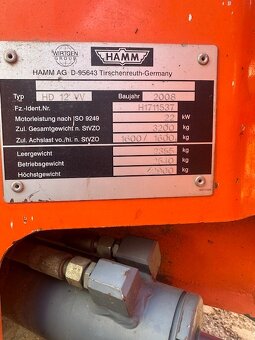 Valec Hamm HD12 3 tony - 5