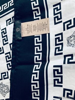 VERSACE veľká šatka ORIGINÁL , nová, 100% hodváb - 5