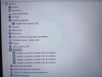 predám Lenovo Thinkpad T460 , Intel i5 , 8gb ram ,Win 11 - 5