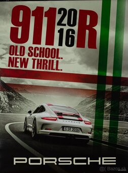 Plagát Porsche 911 R - 5