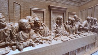 Drevorezba - Posledná večera - 5