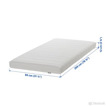 MATRAC 80x200 2ks ÅFJÄLL LEN ROZBALENÉ - 5
