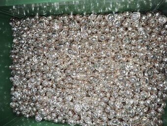 Kovové rolničky pre vianočnú tvorbu - 5