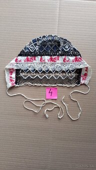 Ľudové čepce... súčasť kroja... - 5