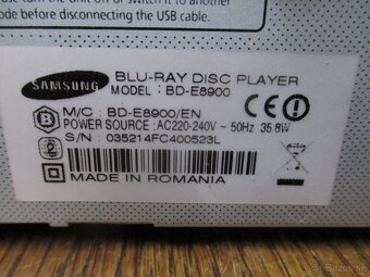 SAMSUNG BLU-RAY BD-E8900 - 5