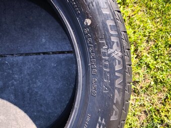 Predám letné Bridgestone 215/55 R18 - 5