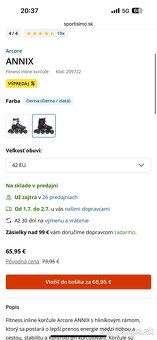 Kolieskové korčule vel. 41 - 5